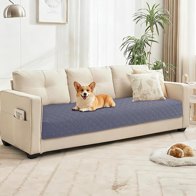 Waterproof Couch Covers for Pets, Waterproof Dog Bed Cover, Anti-Slip Soft Dog - Image 8