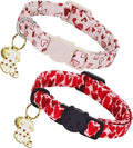 Elegant little tail 2 Pack Cat Collar- St. Patrick's Cat Collars Breakaway by Elegantlittletail