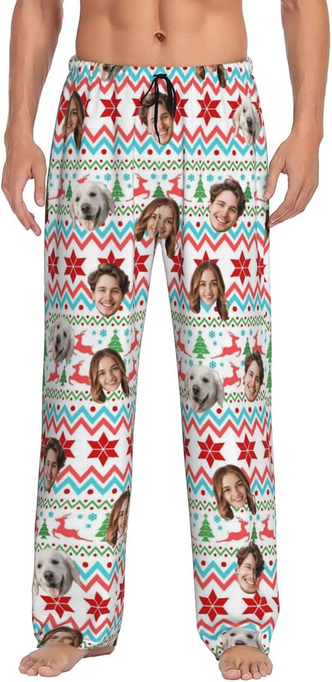 Personalized Pajama Pants For Men Women Custom Pajama Pants by Unknown