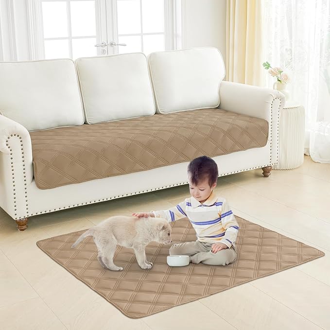 Smiry Waterproof Dog Bed Cover Blanket 82x102, Soft Reversible Pet Blanket - Image 7