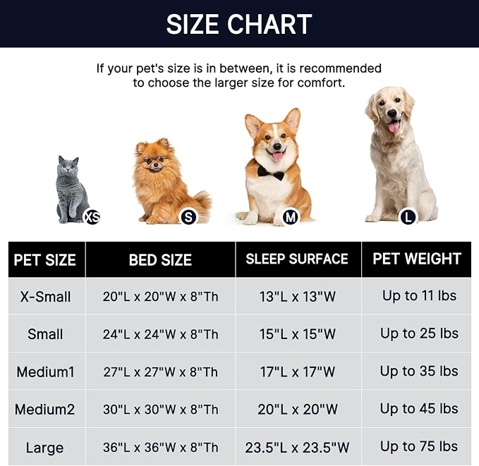 WESTERN HOME WH Calming Dog & Cat Bed, Round Soft Anti-Anxiety Donut Cuddler - Image 5