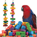 Bird Toys for Parrot, Birds Cage Chewing Playing Training Toy for Cockatoos by DBNESS