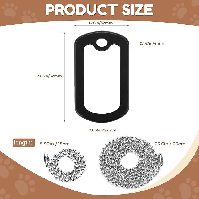 10 Pack Dog Tag Silencers, Dog Tag Protector & Silicone Cover - Image 2