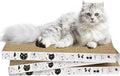 3 Pack Cardboard Cat Scratcher Refill Cat Scratch Pad Durable Cat Scratchers by Unknown