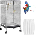 Universal Bird Cage Seed Catcher Net, Stretchy Band Skirts Bird Cage Net by Unknown
