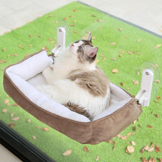 Zakkart Foldable Cat Hammock for Window by Zakkart