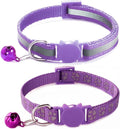 Purple Break Away Cat Collar by YOUALSO