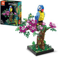 Micro Brick Flower Parrot Toy Building Sets, Home Decor and Office Art Creative by TGBLOCKS