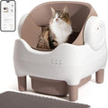 Automatic Litter Box Open Top: Self Cleaning Cat Litter Box Smart by KITPLUS