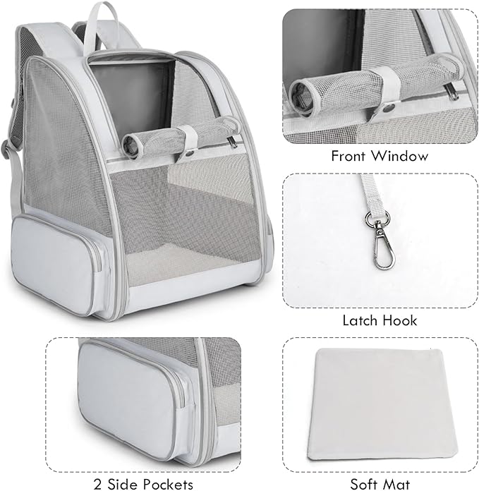 Cat Backpack Carrier, Large Pet Carrier Backpack - Image 2