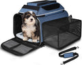 Petskd Top and Side Expandable Pet Carrier 18x11x11 Inches Delta United Airline by Petskd