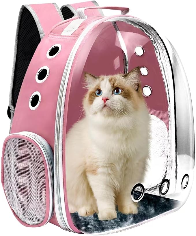 Cat Backpack Carrier, Pet Cat Carrier by Goxeon