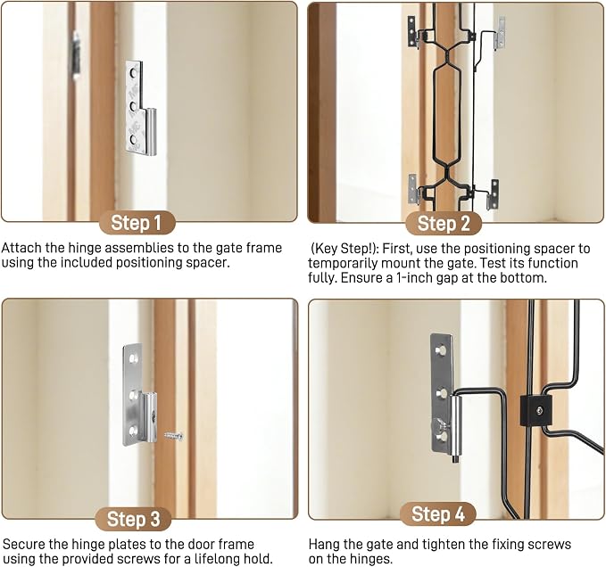 Retractable Dog Gate for Front Door 26" Wide 30.7" Tall Automatic Retractable - Image 6