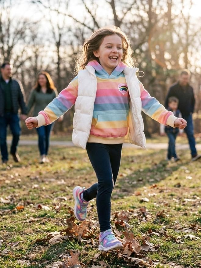 WELAKEN Sweatshirts for Girls Toddler & Kids II Little Girl's Pullover Tops - Image 2