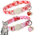 Cat Collar, 2 Pack Cat Collars Breakaway by DOGWONG