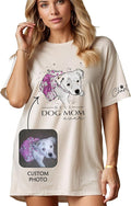 Custom Dog Mom Shirt Gifts for Women, Mother's Day Hoodie, Custom Shirt by Lavape