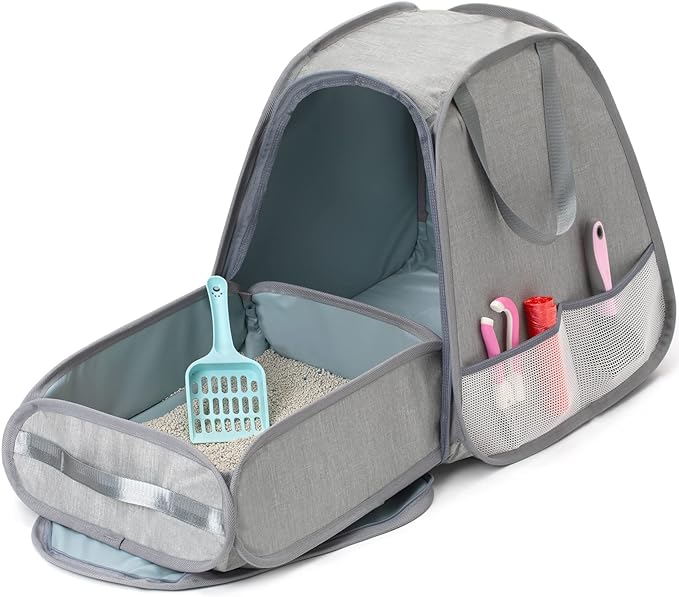 Collapsible Portable Cat Litter Box Standard - Image 3