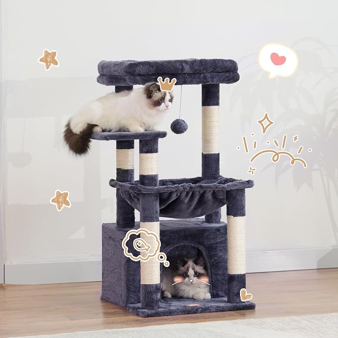 Heybly Cat Tree, Kitten Tower - Image 8