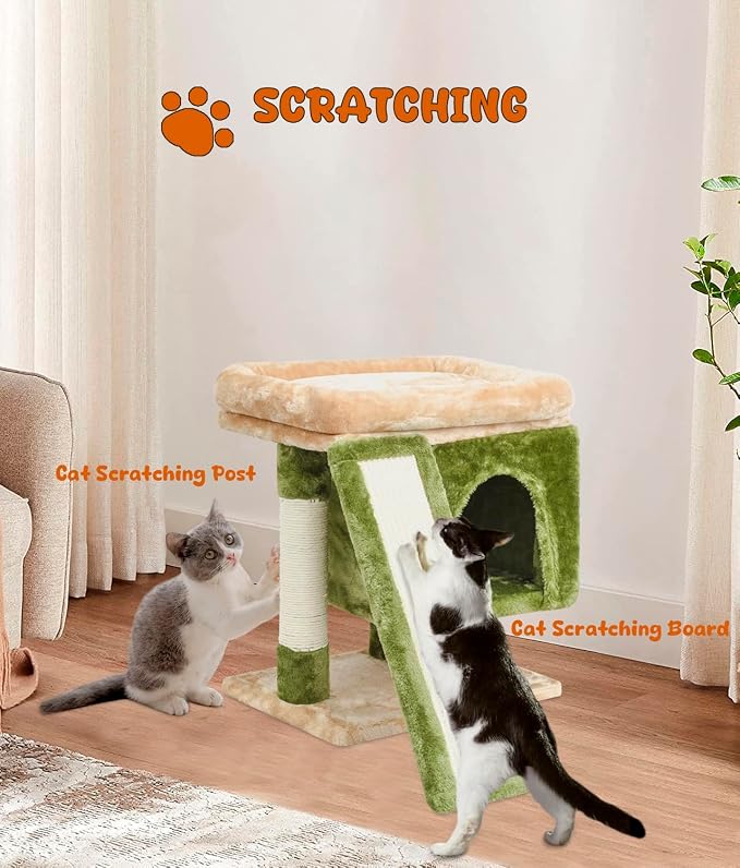 SYANDLVY Small Cat Tree for Indoor Cats, Cat Tower - Image 6