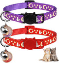Baeuppit 2PCS Breakaway Cat Collars by Baeuppit