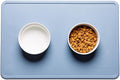 Remy+Roo Dusty Blue Silicone Dog Food Mat by RemyRoo