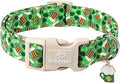 St Patricks Day Dog Collar for Small Dogs by Babolepet