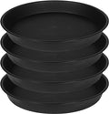 4 Pack of 20 21 inch Plant Saucer Round, Deep Plant Saucers by Bleuhome
