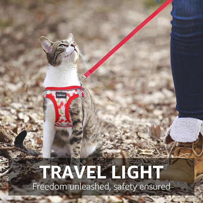 SCENEREAL Cat Harness & Leash Set Escape Proof - Image 7