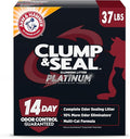 ARM & HAMMER Clump & Seal Platinum Cat Litter, 14-Day Odor Control, Rock-Hard by ARMHAMMER