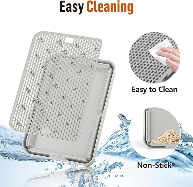 Large Cat Litter Box Step Mat, 16.5"x11.2" Cat Ramp Stairs, Cat Litter Catcher - Image 5
