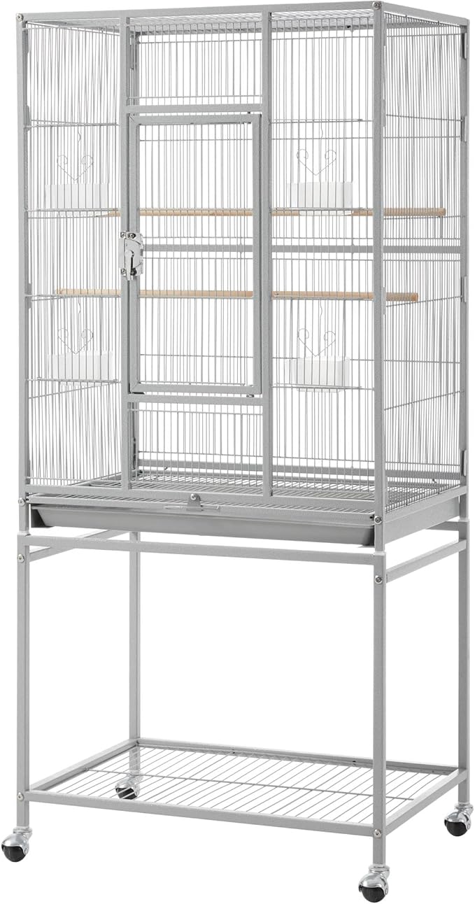 Topeakmart 53.5inch Height Large Bird Cage Extral Space Parrot Cage by Topeakmart