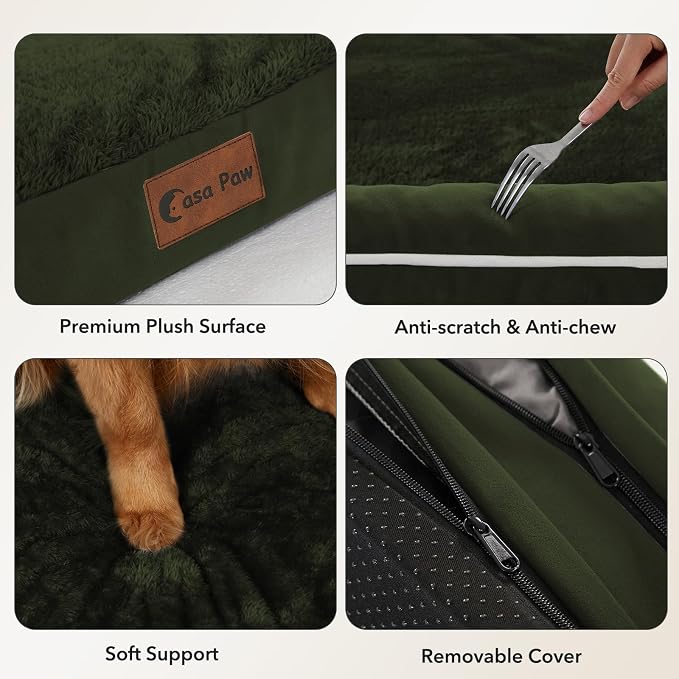 Orthopedic XXL Dog Beds, Waterproof Egg Crate Foam Big Pet Bed - Image 6