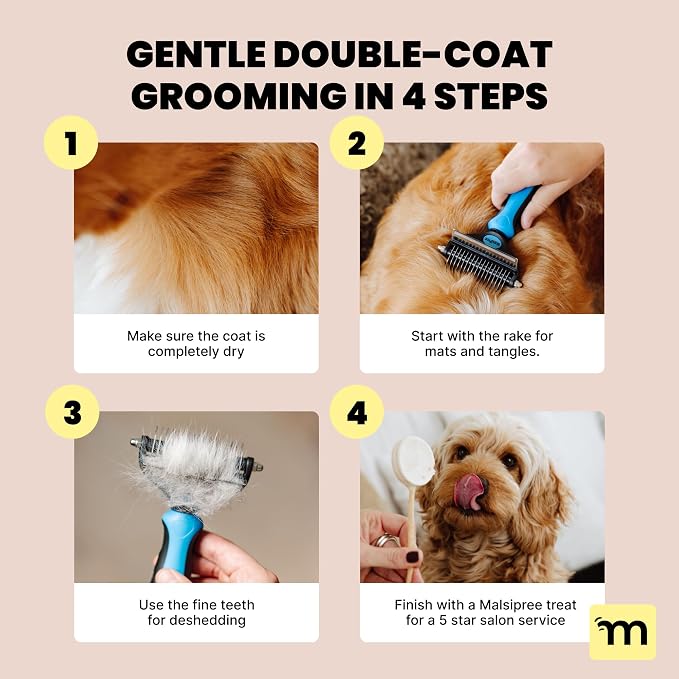MalsiPree Dog Brush for Shedding - Image 9