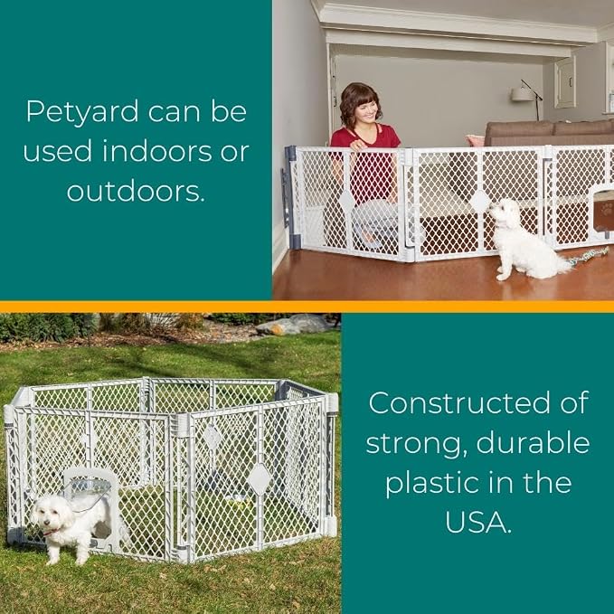 MyPet North States Petyard Passage: 6-Panel Dog Playpen or Dog Fence, Wall - Image 5