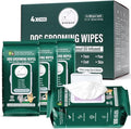ATIFBOP Dog Wipes for Paws and Bum, Hypoallergenic Pet Grooming Wipes Natural by ATIFBOP