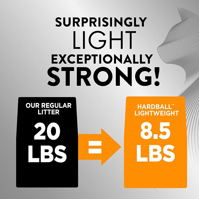 ARM & HAMMER Hardball Lightweight Platinum Multi-Cat Clumping Cat Litter Odor - Image 4