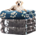 Rezutan Dog Blankets for Large Dogs, Premium Cat Flannel Blanket Washable by Rezutan