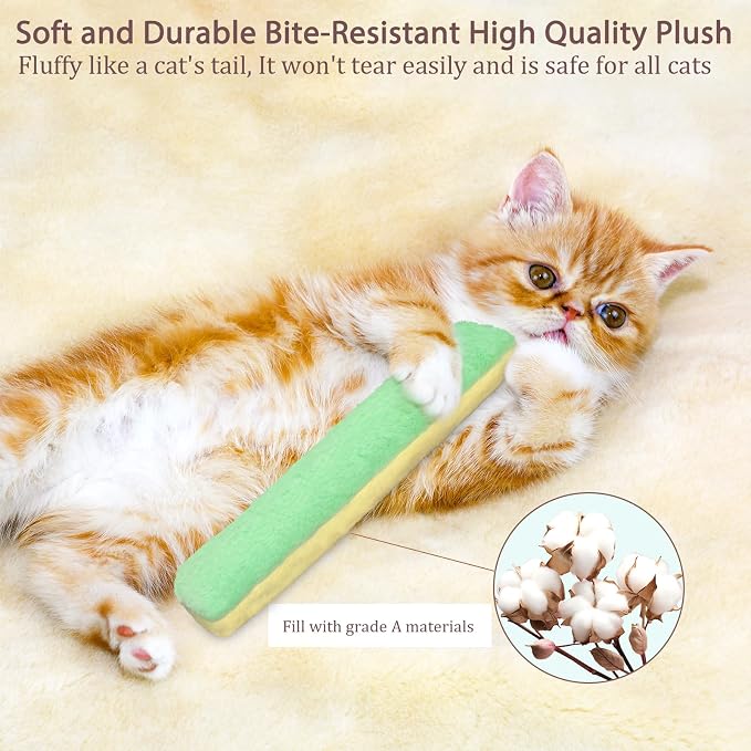 Retro Shaw Refillable Cat Toys 3Pcs - Image 6