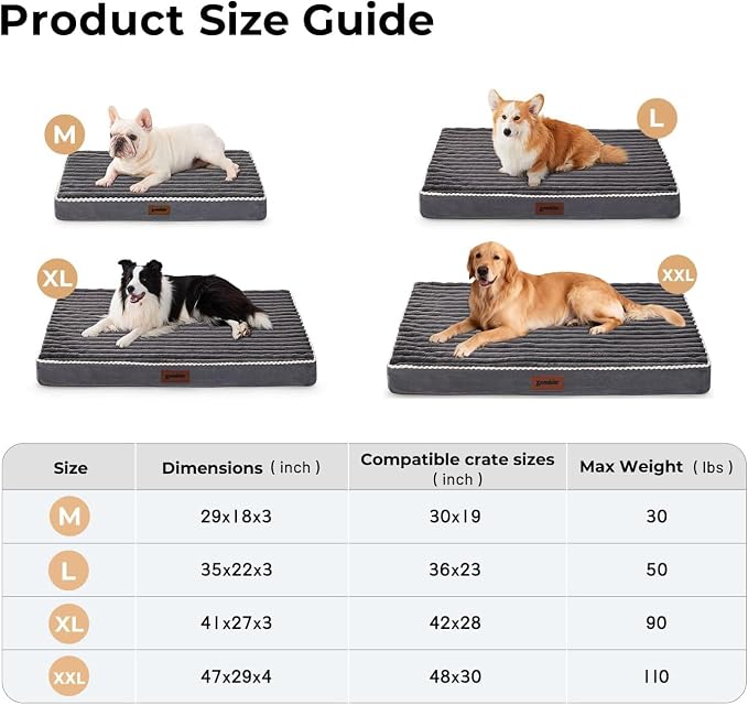 XL Dog Crate Bed for Extra Large Dogs - Image 4