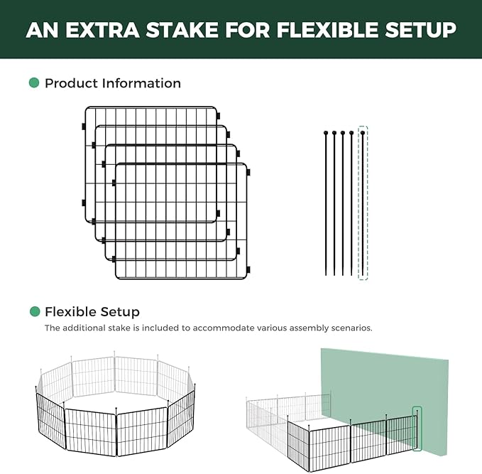 FXW MiniPaws Unleashed Dog Playpen, Expandable & Portable Design - Image 3