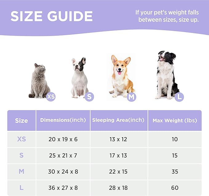 LE SURE Cute Dog Bed for Large Dogs - Image 5