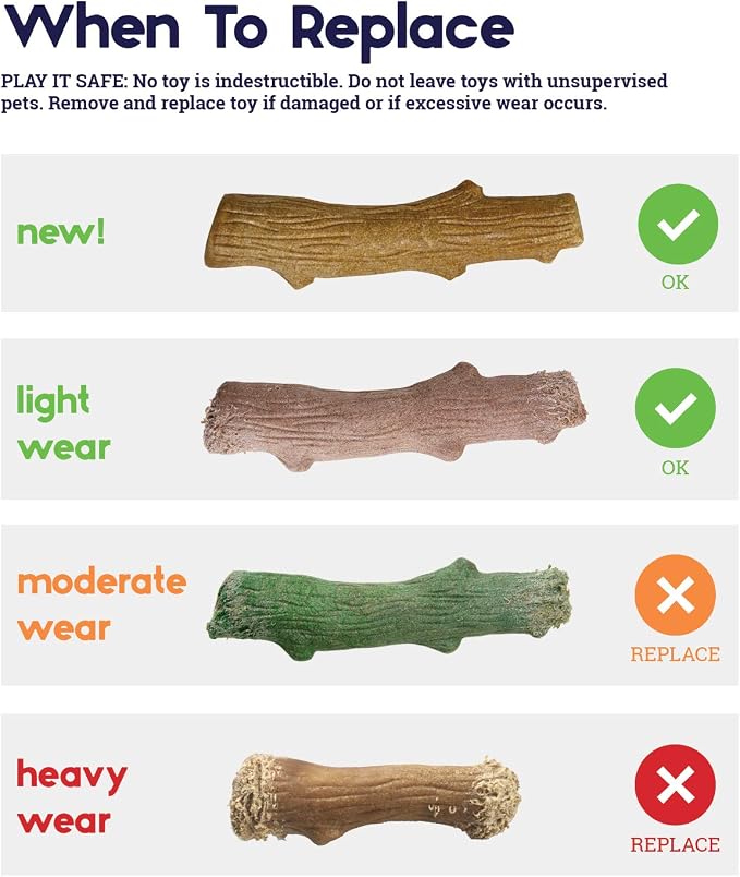 Outward Hound by Petstages Super Dogwood Durable Dog Chew Toy, Extra Small - Image 8