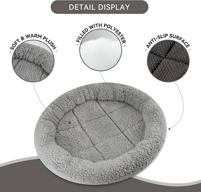 Enjoying Small Cat Bed Mat, 11.81" Round, Self Warming Cat Mat - Image 5