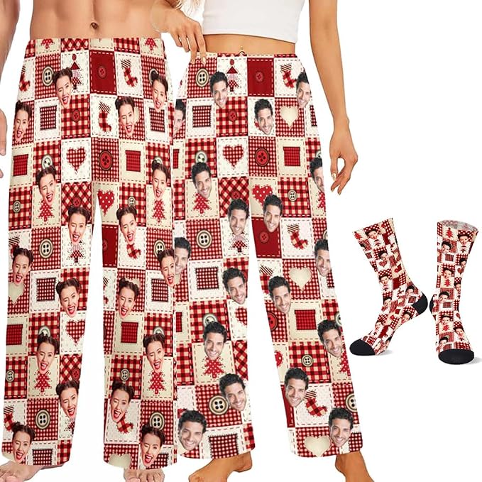 Custom Pajamas Pants with Photo by Unknown