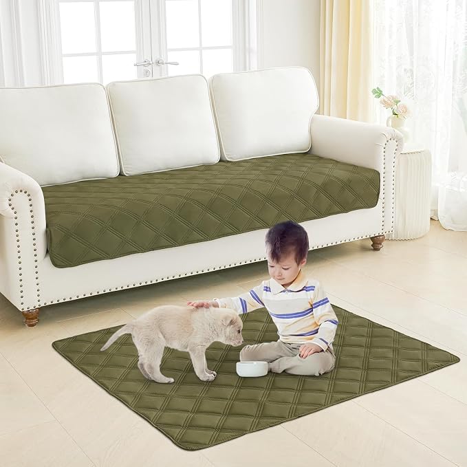 Smiry Waterproof Dog Bed Cover Blanket 30x53, Soft Reversible Pet Blanket - Image 7