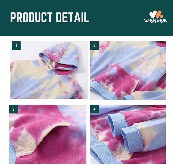 WELAKEN Sweatshirts for Girls Toddler & Kids II Little Girl's Pullover Tops - Image 4