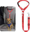 BWOGUE Pet Dog Cat Seat Belt Reflective Car Dog Headrest Restraint Leash by BWOGUEPetHome
