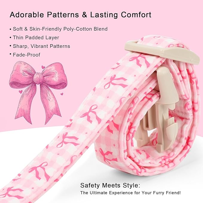 Girl Dog Collar for Small Dogs - Image 3