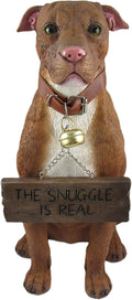 DWK Front Porch Dog Outdoor Welcome Sign Decorative Statue | Cute Dog Welcome by DWK
