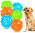 Puppy Toy 2.5” Squeaky Dog Balls Toys and Spikey Dog Ball by PUPTILYSTROE